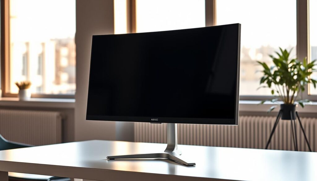 écran PC incurvé